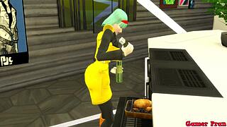 bulma mother-in-law episode 2 with husband watching