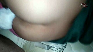 Morena Culona Fucks Ass Despite Period In Real Anal POV