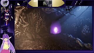 Big tits brunette in sexy game lust from beyond part 7