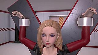 alien x lab dives into sex machine experiments with blonde shaved pussy and rough orgasms.