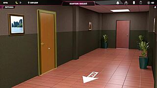 Blonde Milf Bathes Publicly in Hentai Gameplay