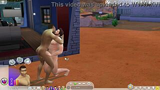 el sim hetero finally gives in to temptation