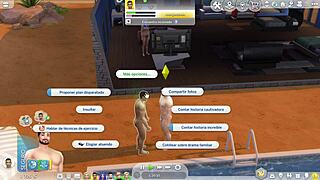 el sim hetero finally gives in to temptation