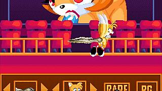 what happens when tails drinks the love potion? gay sex accident with creampie!