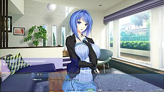 Akumeru Family Mahiru Route Part 9 - Wild Masturbation in Garden!