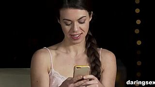 anal threesome with a stunning greek teen 18+ babe at the bar, so hot! 🔥