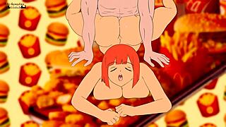 A girl with eggs fucks a homeless man in this anime hentai