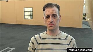 Dude Tempted by Shemale Asshole in a Surprising Twist of Desire