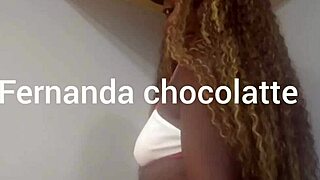 Fernanda chocolatte me fez uma surpresa e a trepada foi foda