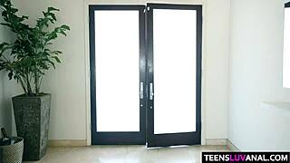 Cutie angel small 18+s takes anal fuck, asshole stretching wide.