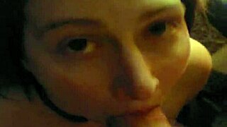 My slavegirl receives a cumshot facial in bdsm session