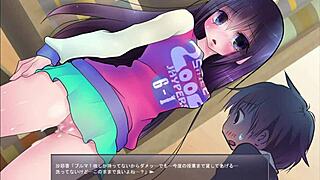 girl plays exposing game part one