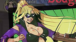 Super Heroine Lewd Knight Faces Bondage Masturbation And Cum In Anime Hentai