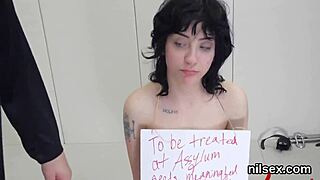 Sexy Cutie In Butt Hole Asylum Treatment