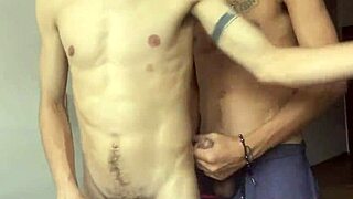 Intense Gay Sex Session in Steamy Sauna