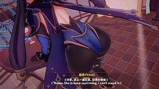 Mona Seduces with Wild Cowgirl Riding in Anime