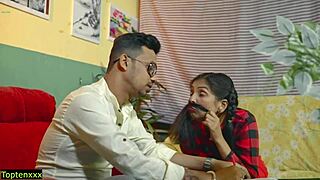 Indian teacher seduces skinny student for untold anal sex story. Hardcore assfucking and pussy action lead to cumshot orgasm.