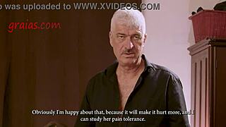 Φτωχή έφηβη 18+ αξίζει αυτή τη σκληρή τιμωρία από τον κινκ μάστερ της!