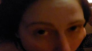 My slavegirl receives a cumshot facial in bdsm session