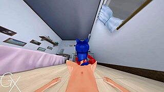 Anime Hentai Game with Mita Cappie Sex in Wild Positions