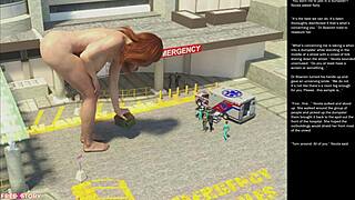 Big Apple episode 19 showcases small 18+ gestures in 3D cartoon sex comics.