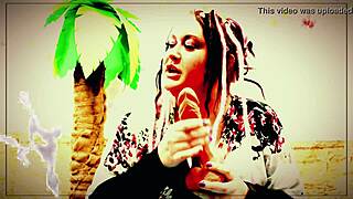 exploring cock with goddess lana, so sexy