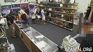 Beautiful amateur gets rough fucked with tight cunt sucking