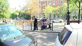 busty luxury milf gets day fucked hard and pearl necklaced with cum