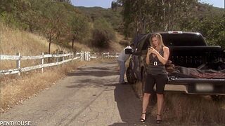 I Crave Busty Devon Lee Sucking Cock Outdoors!