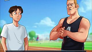 hey, wanna dive into summertime saga 182 cartoon action?