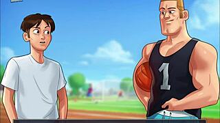 hey, wanna dive into summertime saga 182 cartoon action?