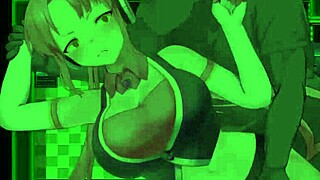 Eury Bound and Gangbanged with Toys in Outdoor Hentai Orgy