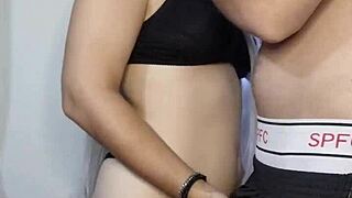 Beautiful teen in cosplay eagerly sucks big cock for a creampie