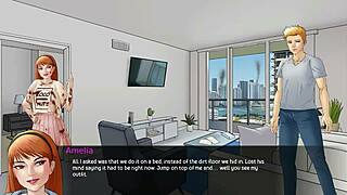 Pretty red-haired lady gets wild in the new ZB Complex hentai ryona game