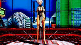 hey, you see this beautiful naked whore dancing with her pussy out?