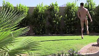 Italian computer nerd loves his first gay sex