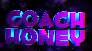 Nervous sex in video call during quarantine with guided jerk off instructions