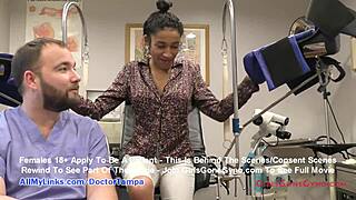 hey, miss mars gives her body for orgasm tests with doctor tampa