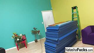 Natasha Rides Carlos Big Cock