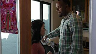 Check Out This Black Pornstar Getting Banged with Rimjob and Cumshot! 😈