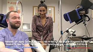 hey, miss mars gives her body for orgasm tests with doctor tampa