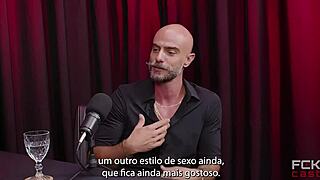 in fckcast 2, recording a wild suruba orgy with plat�ia and reco romanello