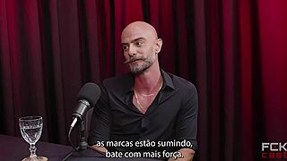 in fckcast 2, recording a wild suruba orgy with plat�ia and reco romanello