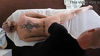 Kristi Love Sucks Masseur's Dick in Horny Massage Session