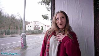 Damn, Public Agent Fucks Spanish Punk Babe Venom Evil Hard in Public Spot