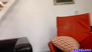 Petite European babe sucks old man’s cock with pure desire