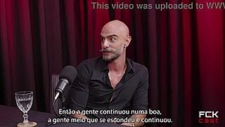 In Fckcast 2 neem ik wilde suruba-orgie op met Platina en Reco Romanello