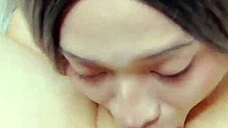 Crossdresser Tackles a Massive Cock with Deepthroat Skills, Ready?