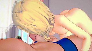 spider gwen sweaty after workout licks cock in adult version