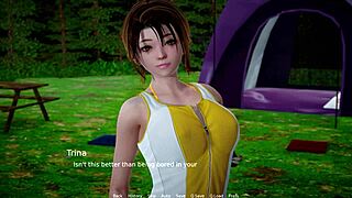 Trina's goddess fingering session